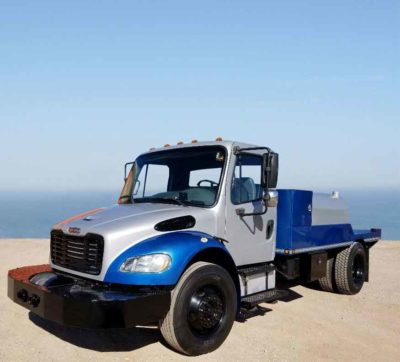 MMH Blue Silver Hydrotest Truck