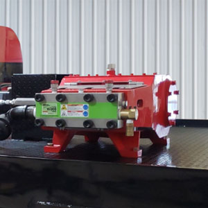 MMH Hydrotest Truck Triplex Pump